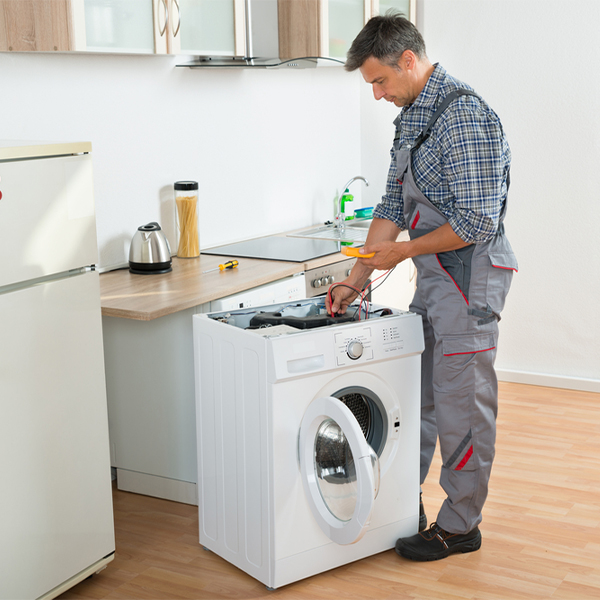 can you walk me through the steps of troubleshooting my washer issue in Nelson